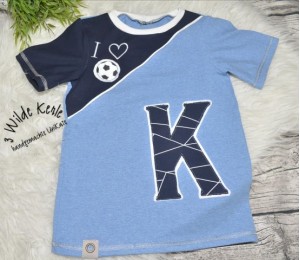 Stickdatei - I Love Fußball